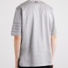 Logo-Appliquéd Striped Cotton-Jersey T-Shirt - BK Logo-Appliquéd Striped Cotton-Jersey T-Shirt - BK