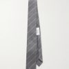 Striped 8cm Wool Neck Tie