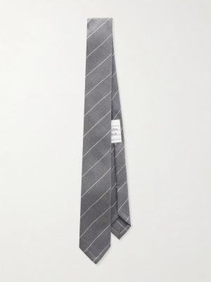 Striped 8cm Wool Neck Tie Striped 8cm Wool Neck Tie