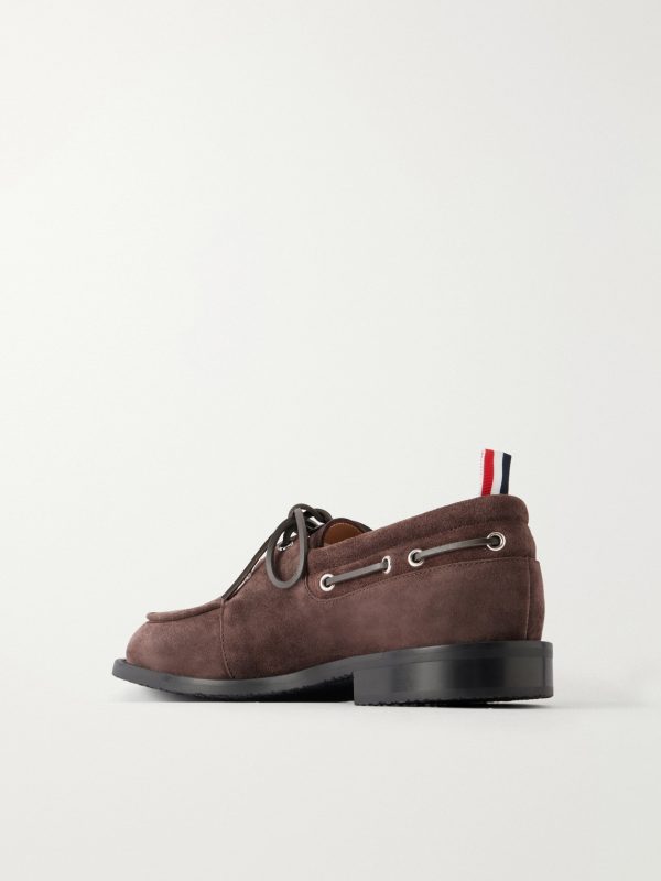 Suede Boat Shoes - BK