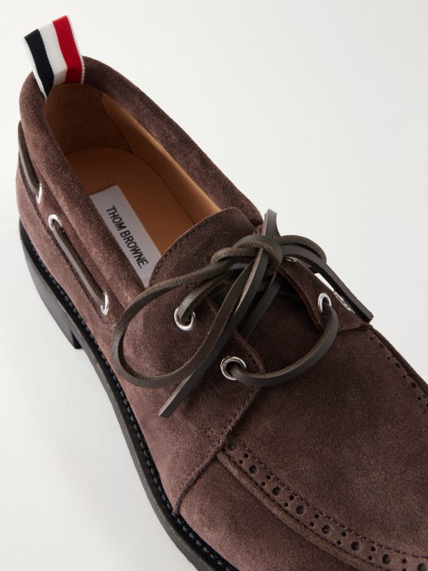 Suede Boat Shoes - CU