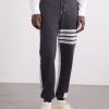 Tapered Striped Cotton-Jersey Sweatpants - FR Tapered Striped Cotton-Jersey Sweatpants - FR