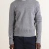 Milano Stitch Wool, Linen and Cotton-Blend Sweater - FR Milano Stitch Wool, Linen and Cotton-Blend Sweater - FR