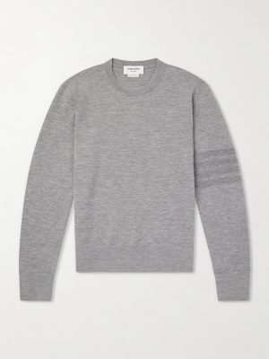 Milano Stitch Wool, Linen and Cotton-Blend Sweater Milano Stitch Wool, Linen and Cotton-Blend Sweater