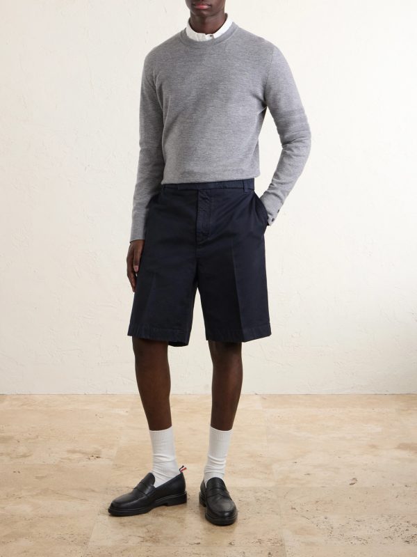 Milano Stitch Wool, Linen and Cotton-Blend Sweater - OU Milano Stitch Wool, Linen and Cotton-Blend Sweater - OU