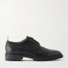 Longwing Pebble-Grain Leather Brogues Longwing Pebble-Grain Leather Brogues