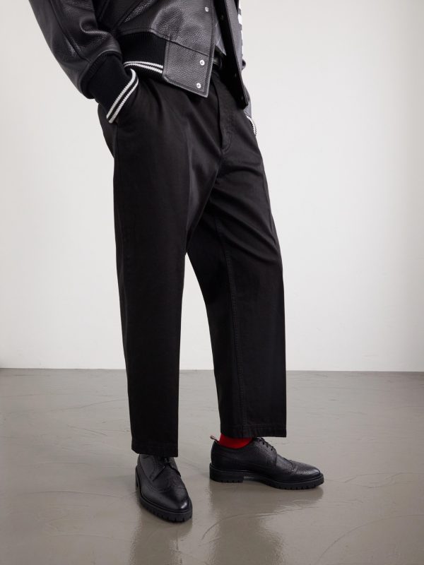 Longwing Pebble-Grain Leather Brogues - OU Longwing Pebble-Grain Leather Brogues - OU