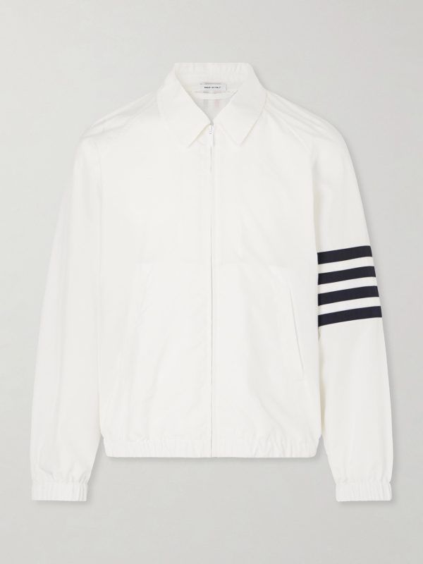 Striped Ripstop Track Jacket Striped Ripstop Track Jacket