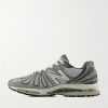 1890 Suede-Trimmed Mesh Sneakers - BK
