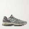 1890 Suede-Trimmed Mesh Sneakers