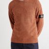 Cotton-Chenille Mock-Neck Sweater - FR Cotton-Chenille Mock-Neck Sweater - FR