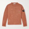 Cotton-Chenille Mock-Neck Sweater Cotton-Chenille Mock-Neck Sweater