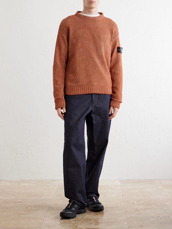 Cotton-Chenille Mock-Neck Sweater - OU Cotton-Chenille Mock-Neck Sweater - OU