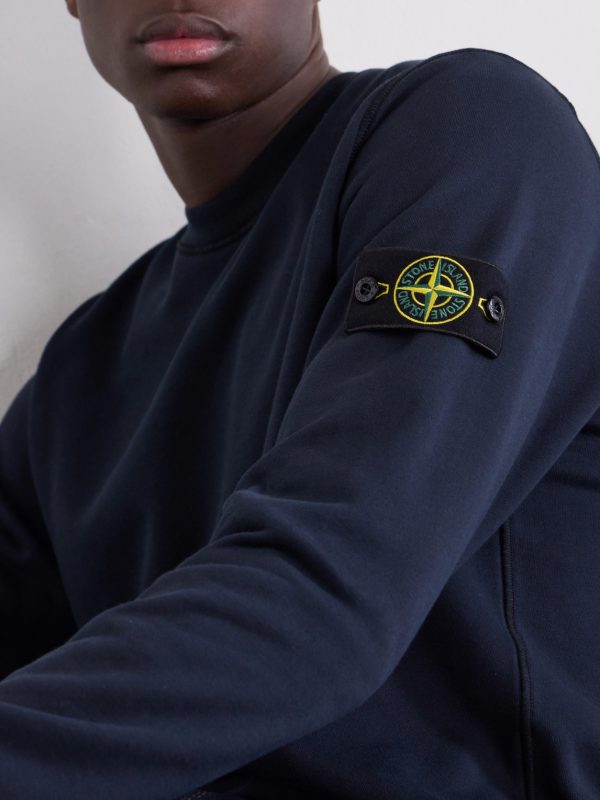 Garment-Dyed Cotton-Fleece Sweatshirt - CU Garment-Dyed Cotton-Fleece Sweatshirt - CU