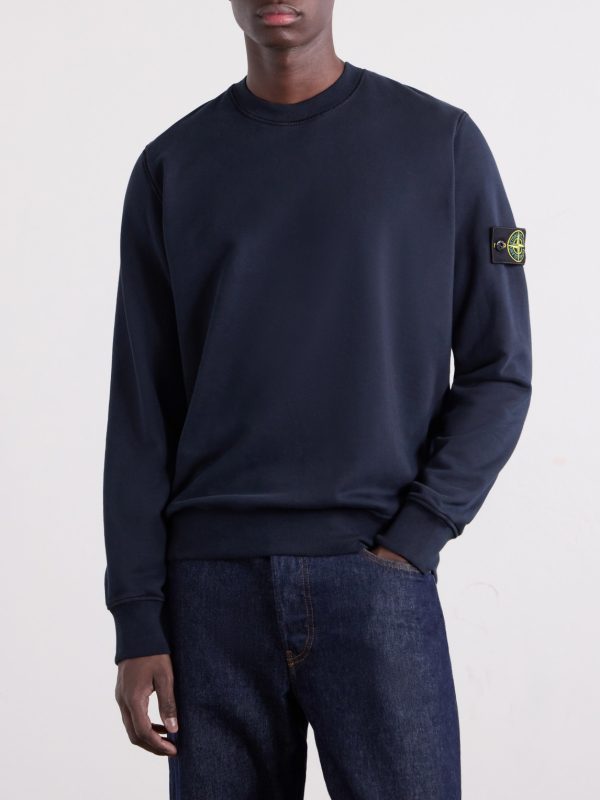 Garment-Dyed Cotton-Fleece Sweatshirt - FR Garment-Dyed Cotton-Fleece Sweatshirt - FR