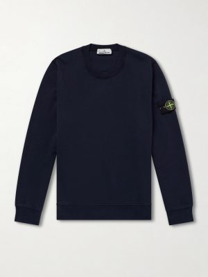 Garment-Dyed Cotton-Fleece Sweatshirt Garment-Dyed Cotton-Fleece Sweatshirt