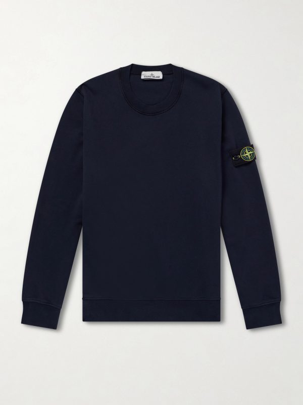 Garment-Dyed Cotton-Fleece Sweatshirt Garment-Dyed Cotton-Fleece Sweatshirt