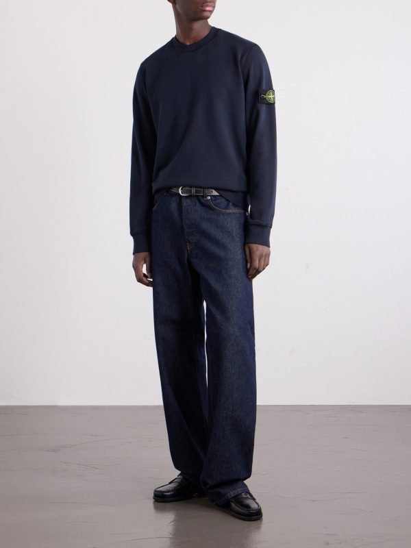 Garment-Dyed Cotton-Fleece Sweatshirt - OU Garment-Dyed Cotton-Fleece Sweatshirt - OU