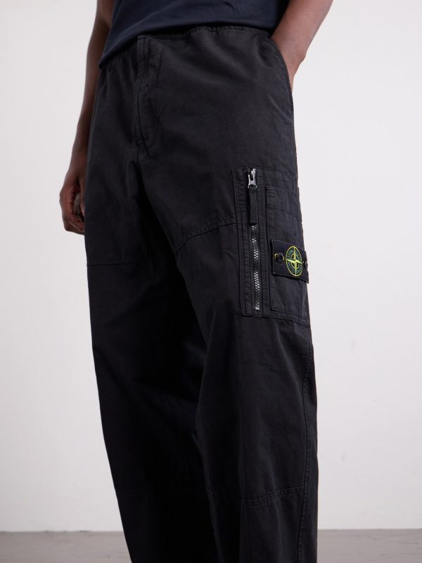 Wide-Leg Cotton Ripstop Cargo Trousers - CU Wide-Leg Cotton Ripstop Cargo Trousers - CU