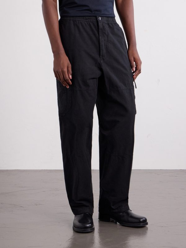 Wide-Leg Cotton Ripstop Cargo Trousers - FR Wide-Leg Cotton Ripstop Cargo Trousers - FR