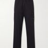 Wide-Leg Cotton Ripstop Cargo Trousers Wide-Leg Cotton Ripstop Cargo Trousers
