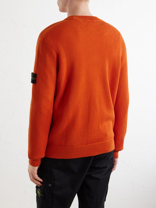 Ribbed Cotton Sweater - BK