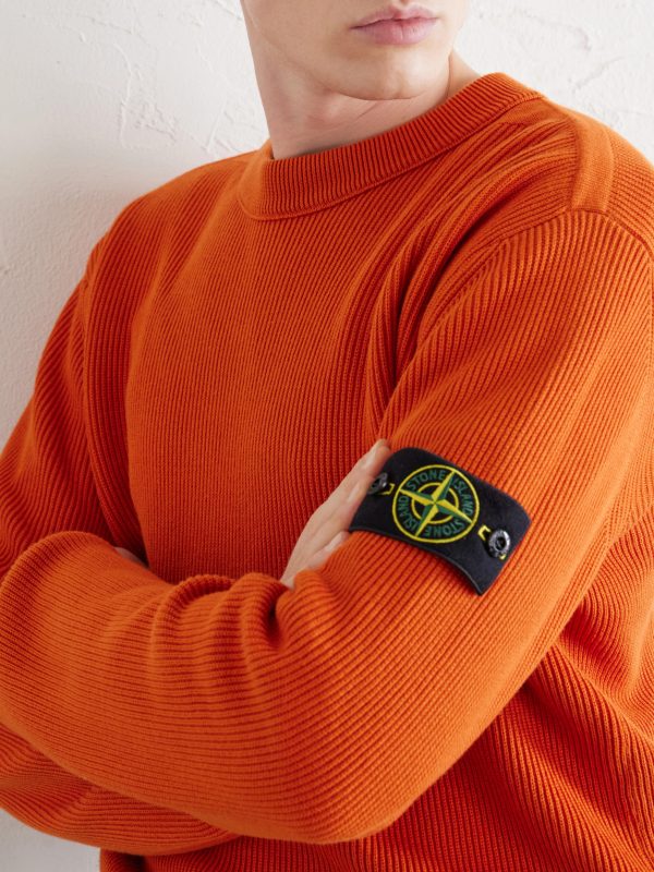 Ribbed Cotton Sweater - CU