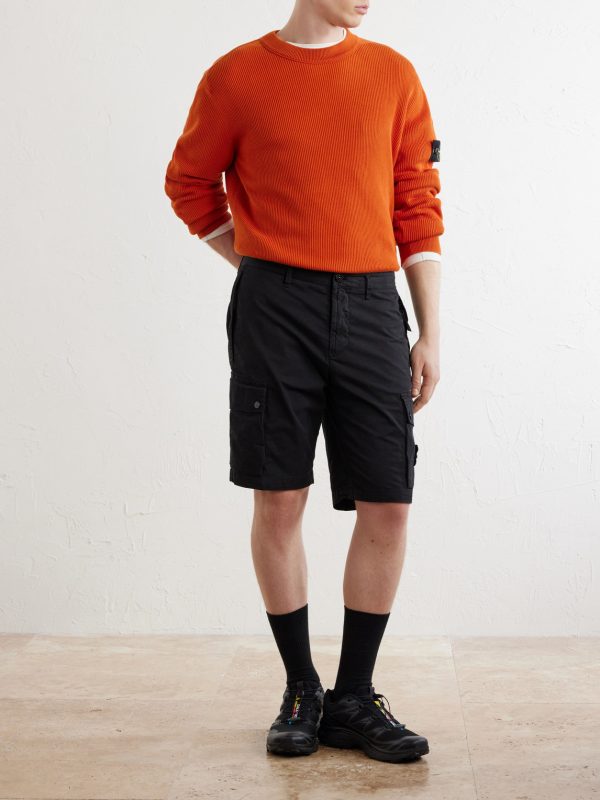 Ribbed Cotton Sweater - OU