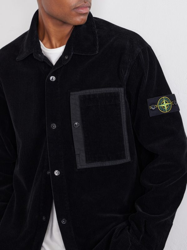Logo-Appliquéd Garment-Dyed Cotton-Corduroy Shirt - CU Logo-Appliquéd Garment-Dyed Cotton-Corduroy Shirt - CU