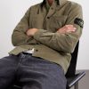 Logo-Appliquéd Cotton Corduroy Shirt - CU