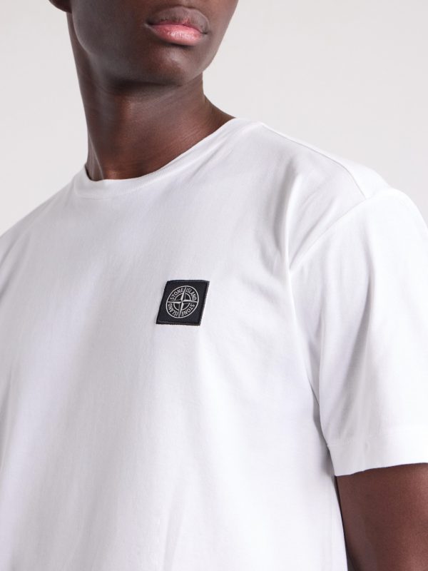 Logo-Appliquéd Garment-Dyed Cotton-Jersey T-Shirt - CU