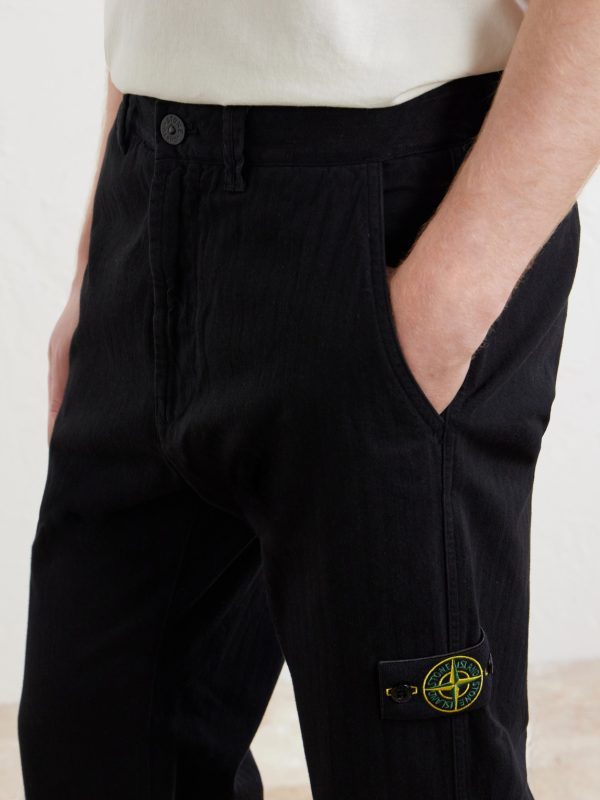Straight-Leg Cotton Trousers - CU