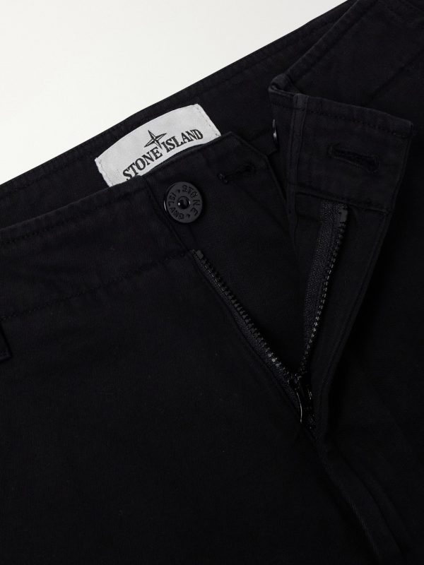 Straight-Leg Cotton Trousers - E1