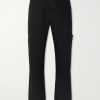 Straight-Leg Cotton Trousers