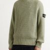 Logo-Appliquéd Ribbed Cotton-Bouclé Sweater - FR Logo-Appliquéd Ribbed Cotton-Bouclé Sweater - FR