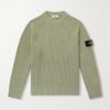Logo-Appliquéd Ribbed Cotton-Bouclé Sweater Logo-Appliquéd Ribbed Cotton-Bouclé Sweater