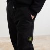 Logo-Appliquéd Straight-Leg Herringbone Cotton Trousers - CU