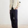 Ribbed Cotton Zip-Up Sweater - OU