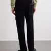 Straight-Leg Logo-Appliquéd Garment-Dyed Cotton-Corduroy Trousers - BK Straight-Leg Logo-Appliquéd Garment-Dyed Cotton-Corduroy Trousers - BK