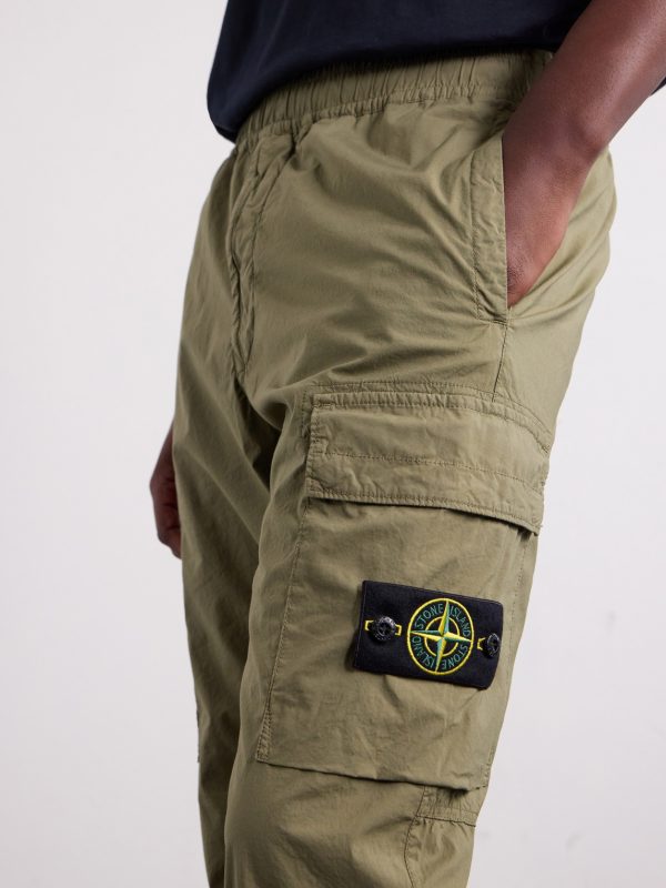 Tapered Stretch-Cotton Shell Cargo Trousers - CU Tapered Stretch-Cotton Shell Cargo Trousers - CU