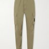 Tapered Stretch-Cotton Shell Cargo Trousers Tapered Stretch-Cotton Shell Cargo Trousers