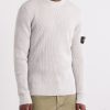 Logo-Appliquéd Ribbed Virgin Wool Sweater - FR Logo-Appliquéd Ribbed Virgin Wool Sweater - FR