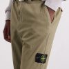 Logo-Appliquéd Straight-Leg Herringbone Cotton Trousers - CU Logo-Appliquéd Straight-Leg Herringbone Cotton Trousers - CU