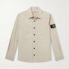 Logo-Appliquéd Cotton-Corduroy Shirt Logo-Appliquéd Cotton-Corduroy Shirt