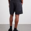 Straight-Leg Logo-Appliquéd Garment-Dyed Shell Shorts - BK Straight-Leg Logo-Appliquéd Garment-Dyed Shell Shorts - BK