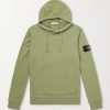 Logo-Appliquéd Garment-Dyed Cotton-Fleece Hoodie Logo-Appliquéd Garment-Dyed Cotton-Fleece Hoodie