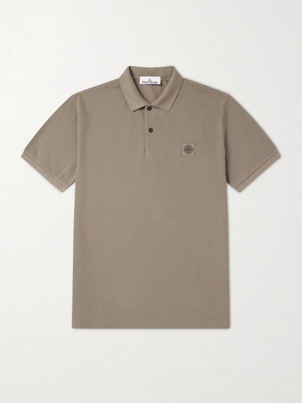 Logo-Appliquéd Cotton-Piqué Polo Shirt Logo-Appliquéd Cotton-Piqué Polo Shirt