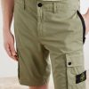 Straight-Leg Cotton-Blend Twill Cargo Shorts - CU