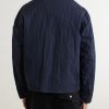 Garment-Dyed Waxed Shell Jacket - BK