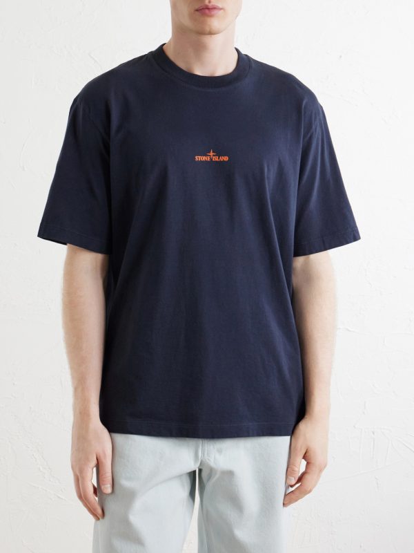 Logo-Print Cotton-Jersey T-Shirt - FR Logo-Print Cotton-Jersey T-Shirt - FR